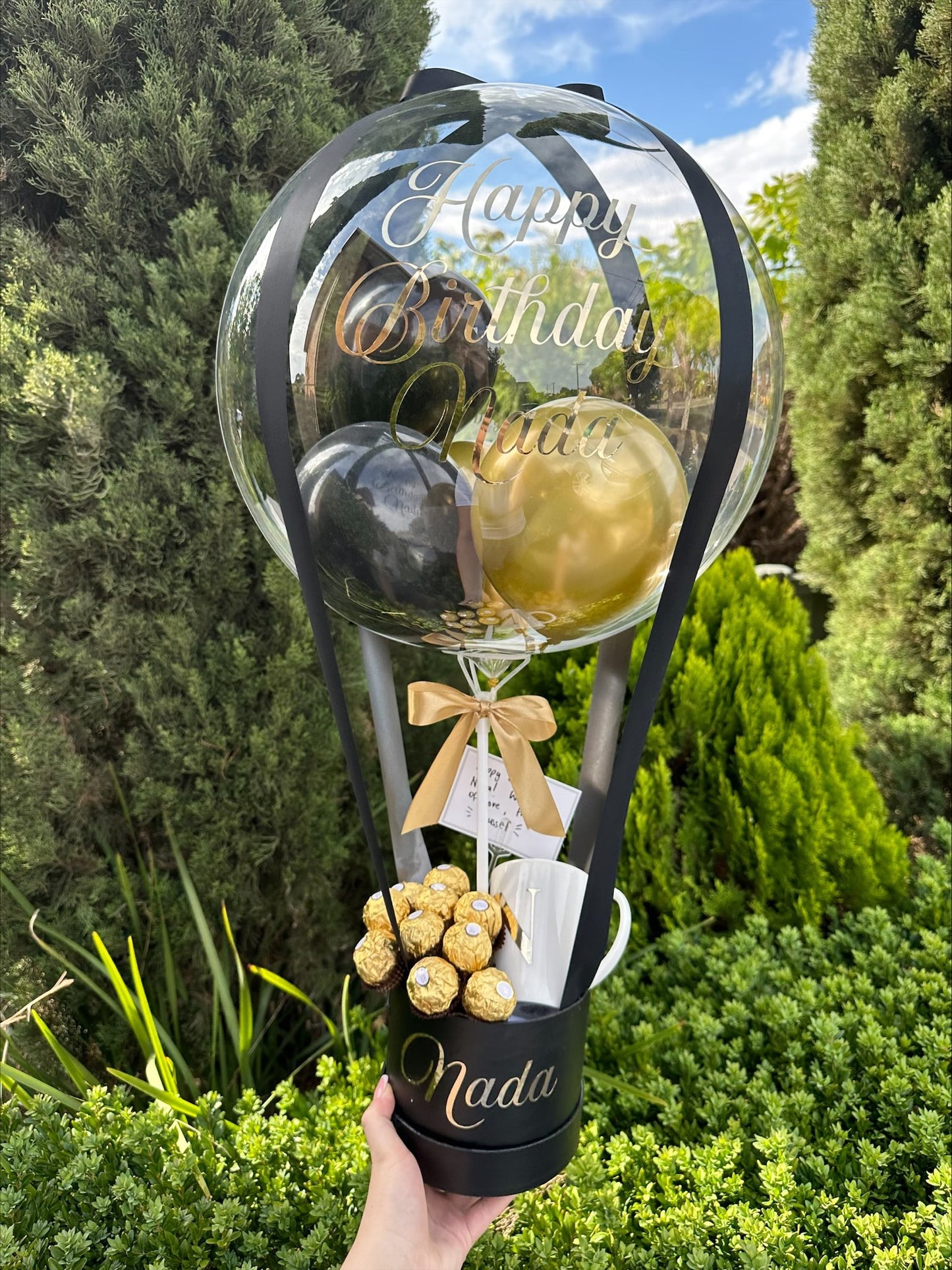 Forrero and Custom Mug Balloon Bundle
