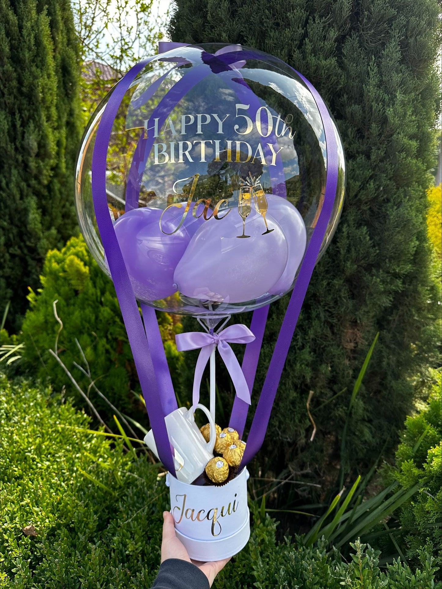 Forrero and Custom Mug Balloon Bundle