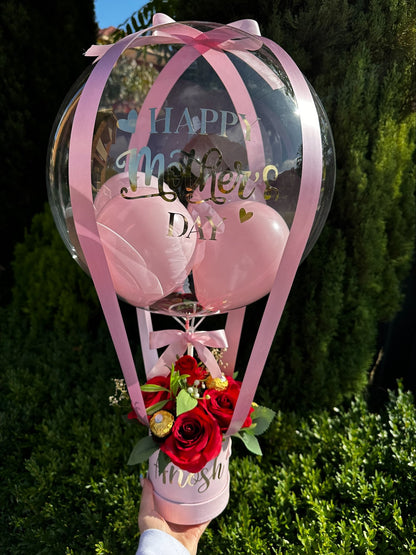 Artificial Flowers and Forrero Balloon Bundle