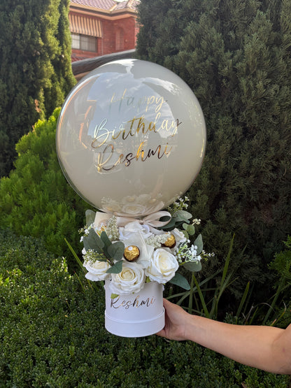 Luxe Faux Floral Balloon Bundle