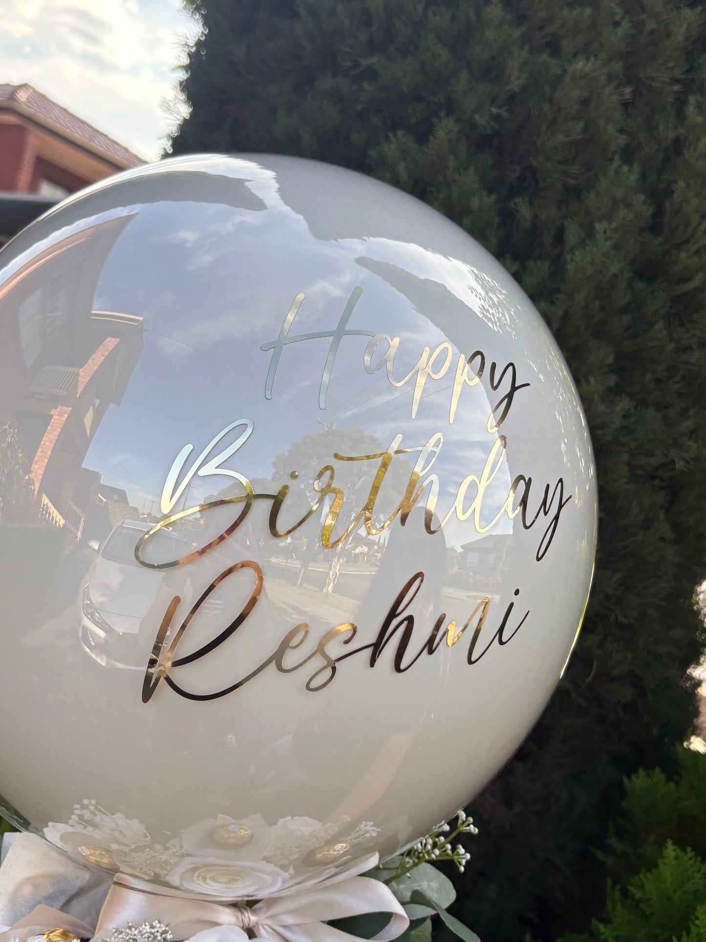 Luxe Faux Floral Balloon Bundle