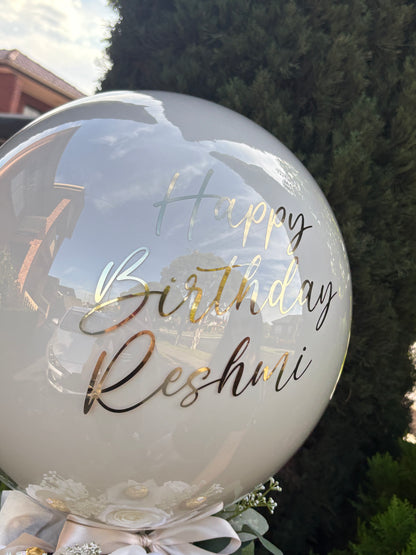 Luxe Faux Floral Balloon Bundle