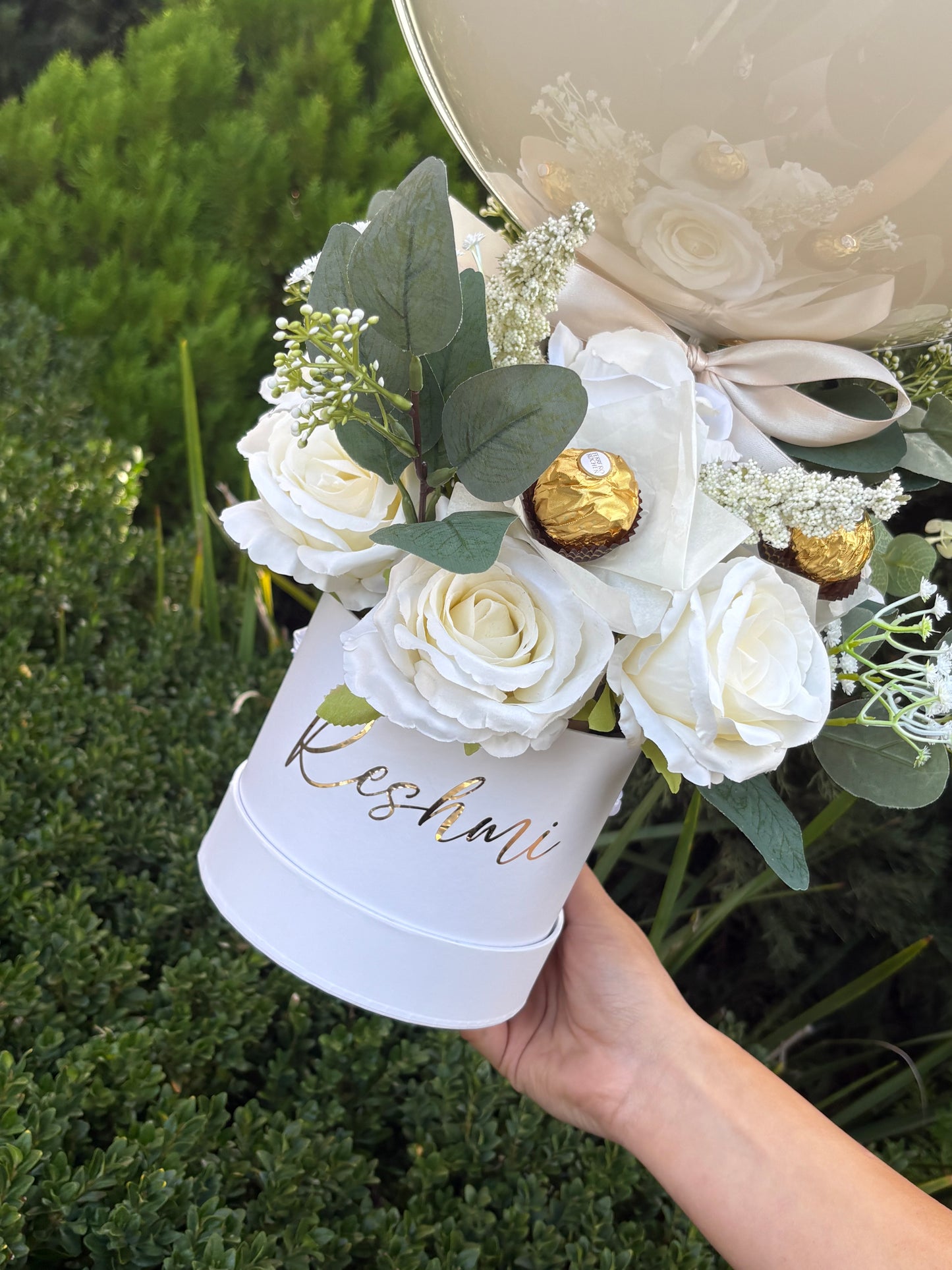 Luxe Faux Floral Balloon Bundle