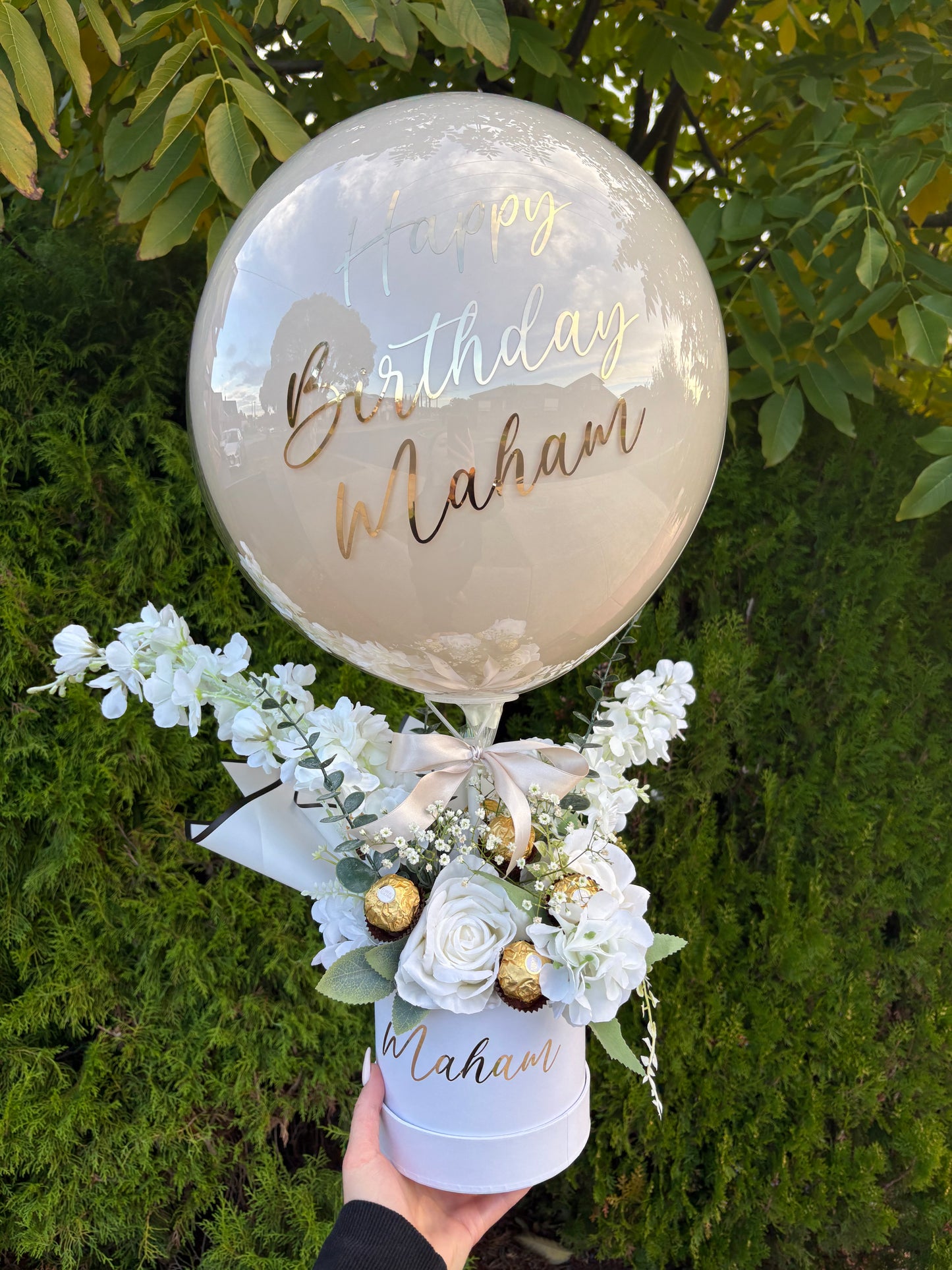 Luxe Faux Floral Balloon Bundle