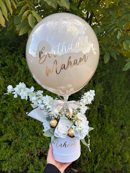 Luxe Faux Floral Balloon Bundle