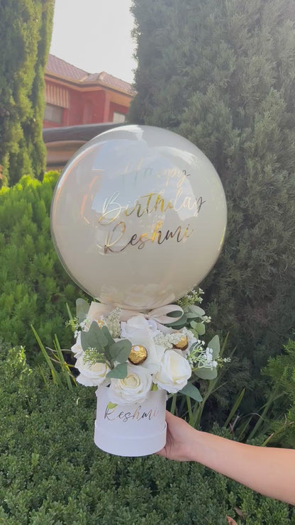 Luxe Faux Floral Balloon Bundle