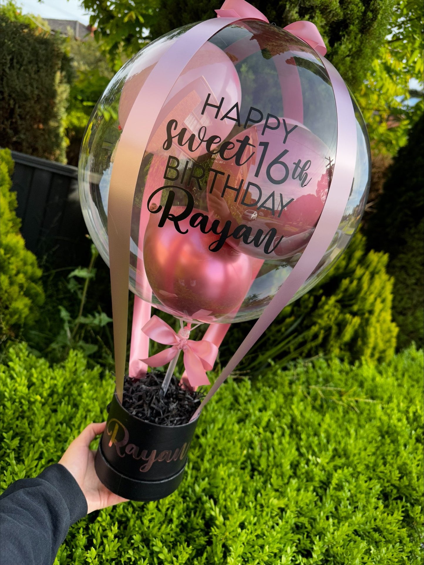 Balloon Bundle with Empty Box