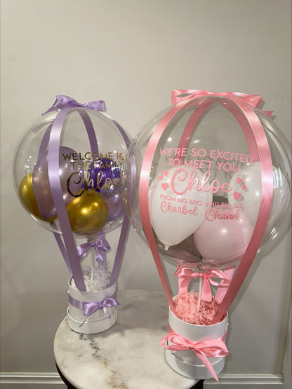 Balloon Bundle with Empty Box