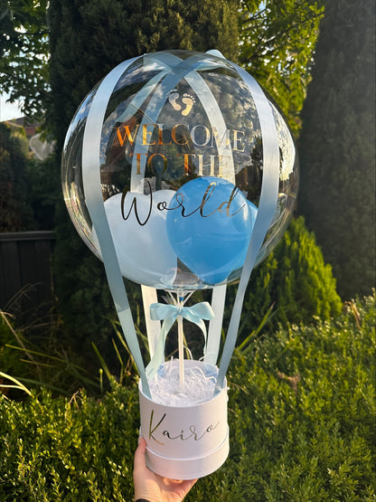 Balloon Bundle with Empty Box