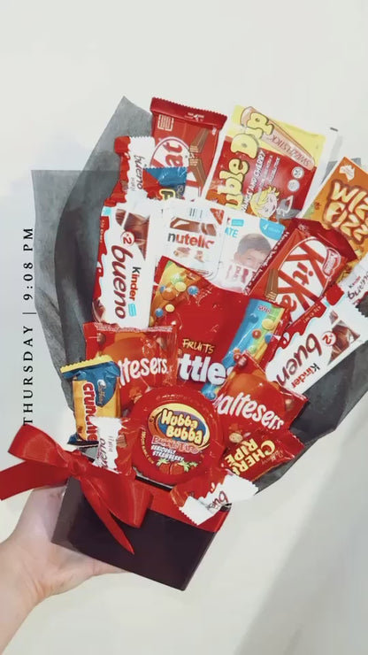 Chocolate and Candy Square Box