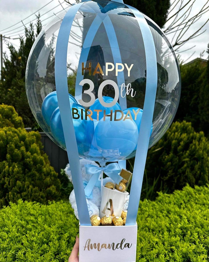 Custom Mug, Teddy and Choc Balloon Bundle