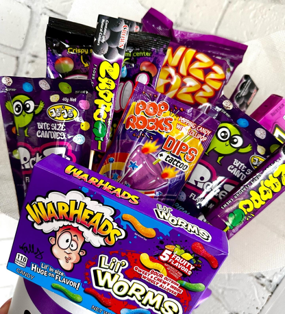 Purple Candy Box
