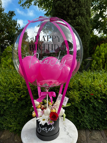 Fresh Flower and Forrero Balloon Bundle (General Mix)
