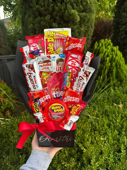Chocolate and Candy Square Box